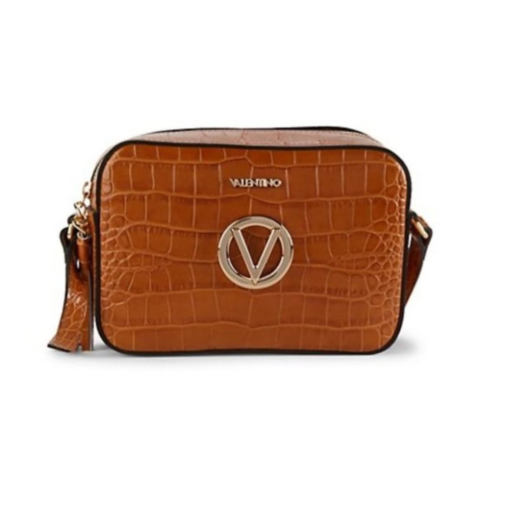 Babette Croco Crossbody Valentino